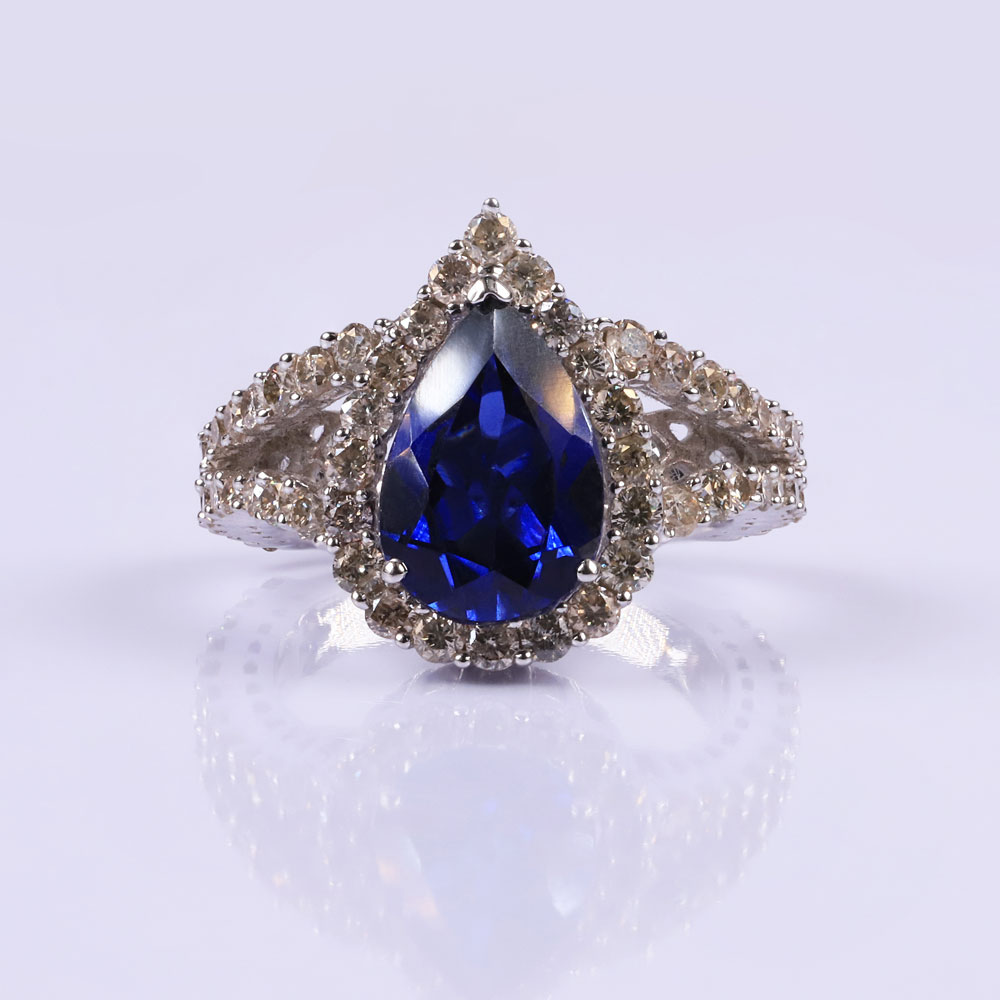 Royal blue ring Ring