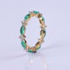 Elizabeth emerald ringband