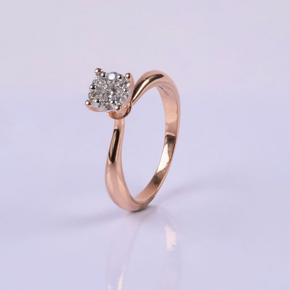 Rose Gold engagement ring