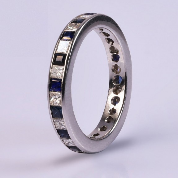  Multicolour gemstone ring